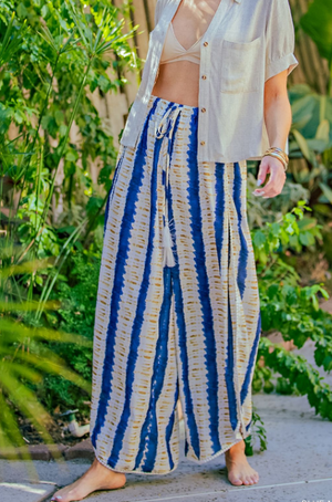 Breezy Wide Leg Pants Blue