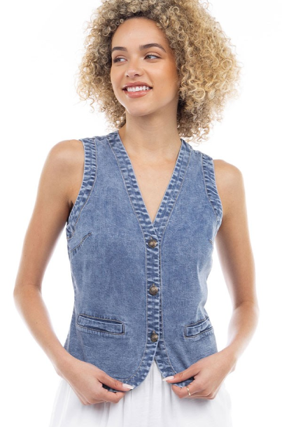 Denim Vest