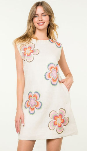 Flower Power Shift Dress