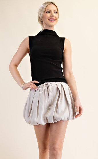Bubble Skort Beige