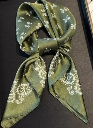 Green Paisley scarf