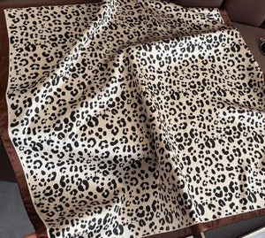 Leopard Print scarf Brown
