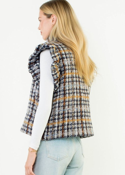 Tweed Vest