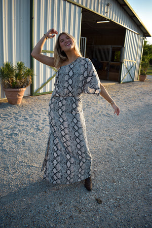 Everyday Snake Print Dress