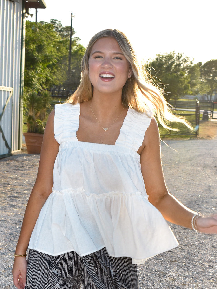 ruffle tanks