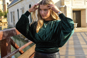 Elegant Velvet shirt