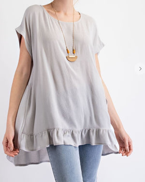 Ruffled Tunic