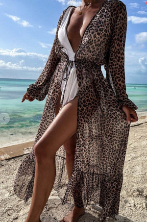 Stunning Leopard Kimono