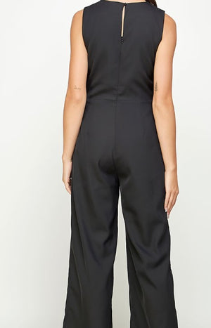 Asymmetrical Ruffle Jumpsuit