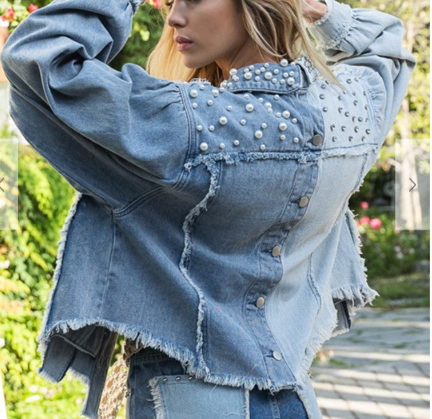 Embellished Denim Jacket