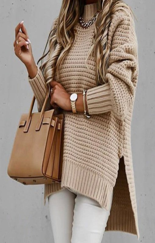 Comfy & chunky Casual Rib Sweater