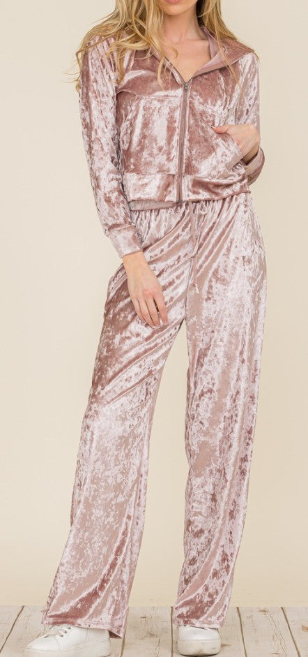 Soft Velour Lounge Set